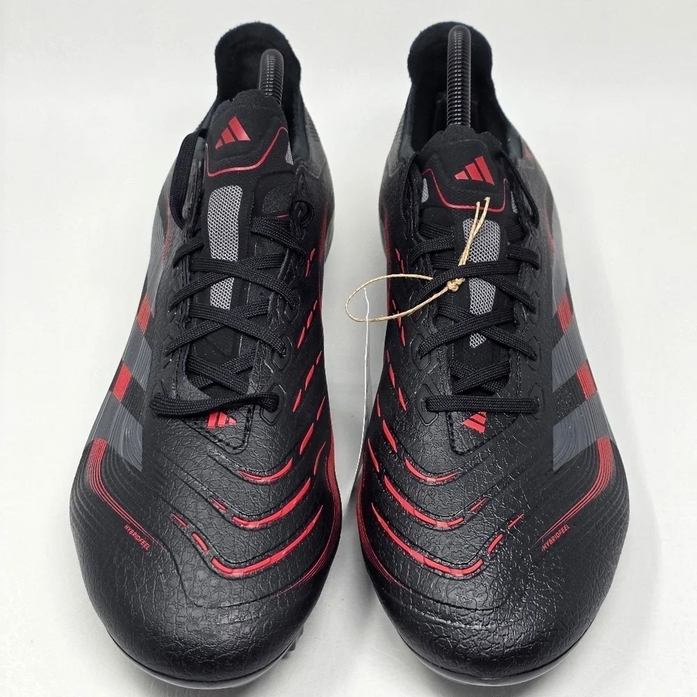 adidas Predator League Firm Ground Soccer Cleats ID1328 Mens Size 10.5 Black New